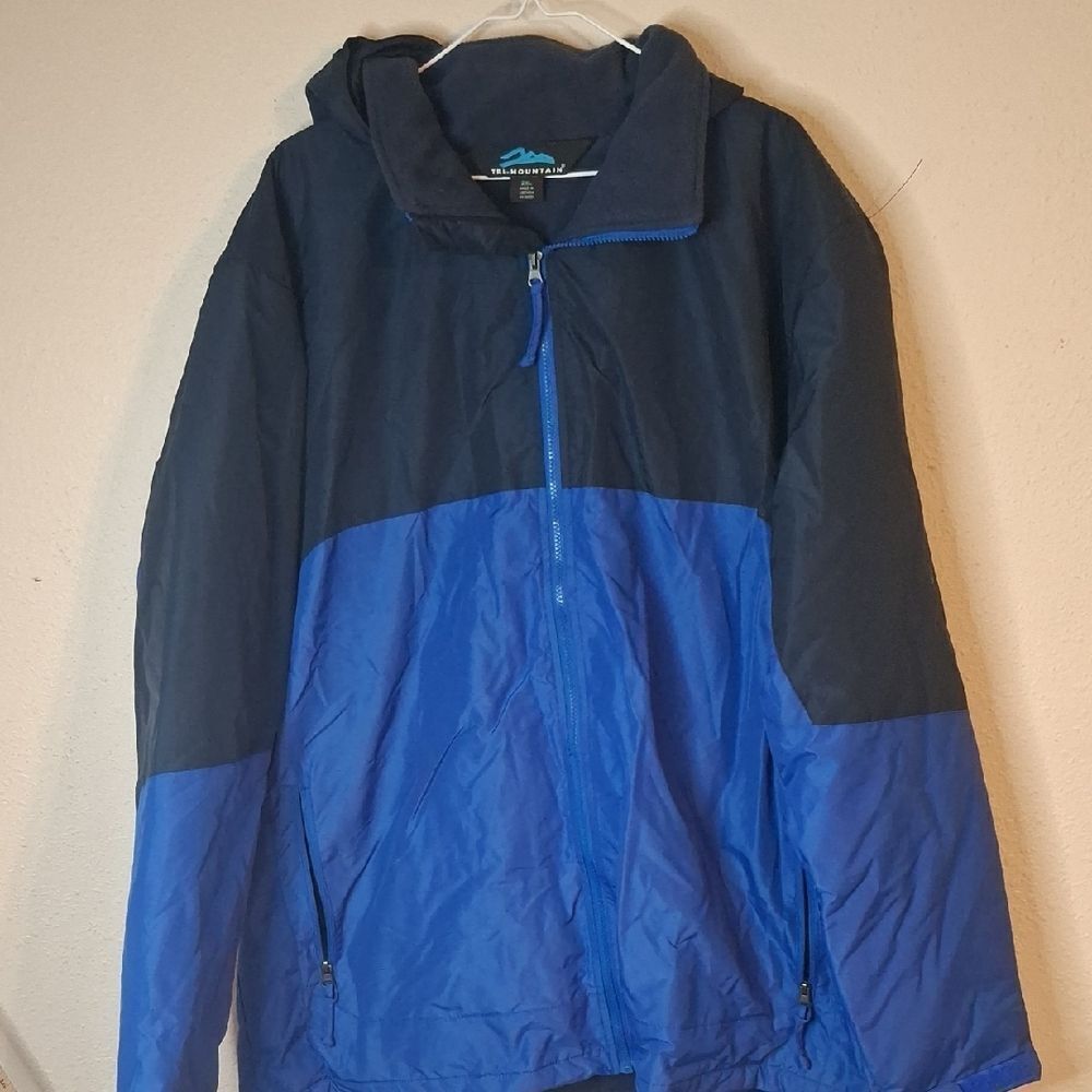 Tri-Mountain Blue Men's Jacket size 2XL